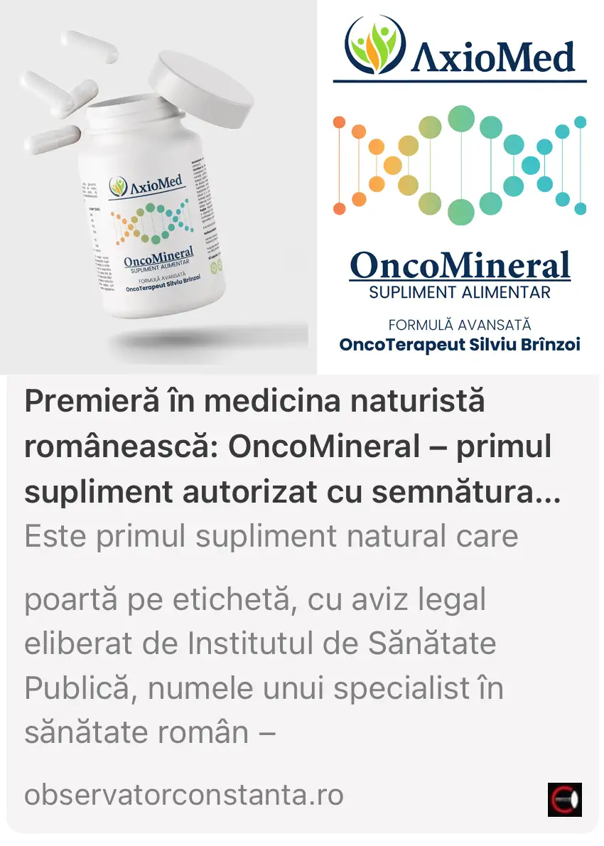 oncomineral in ziar
